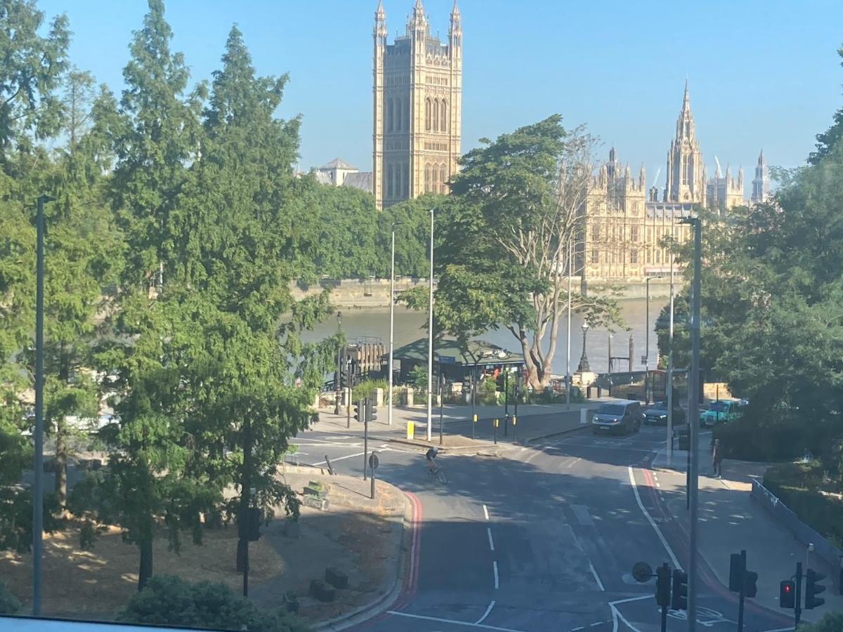 Luxury Designer Apartment River View Of Parliament Westminster Big Ben. London Kültér fotó
