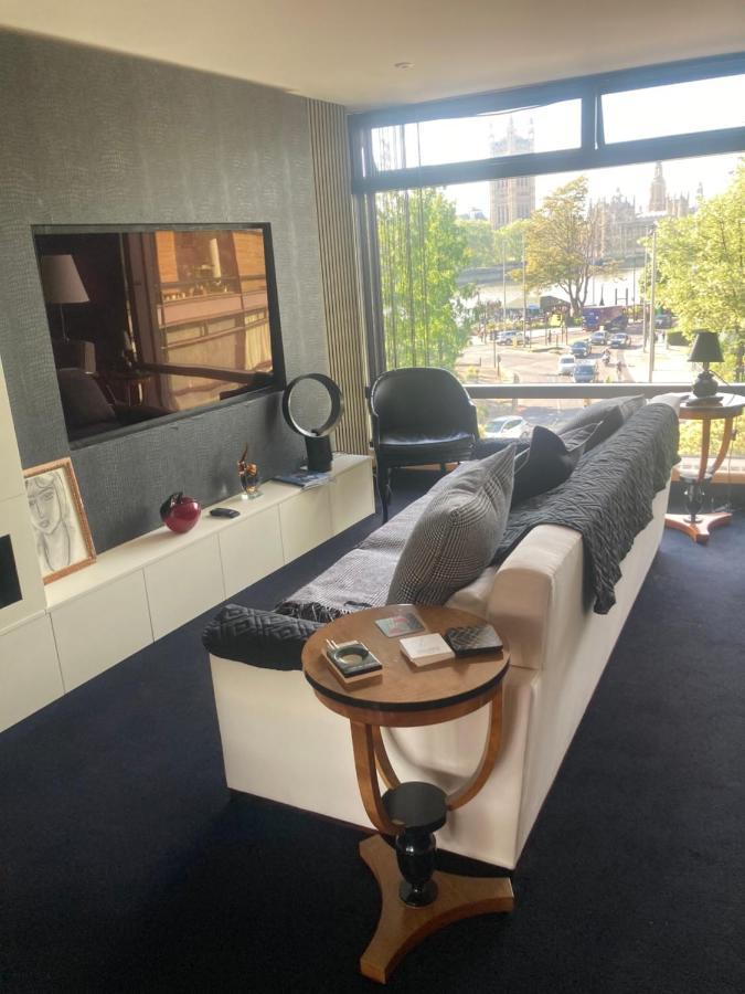 Luxury Designer Apartment River View Of Parliament Westminster Big Ben. London Kültér fotó